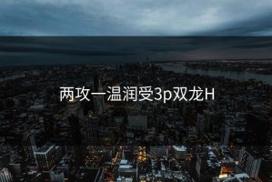 两攻一温润受3p双龙H