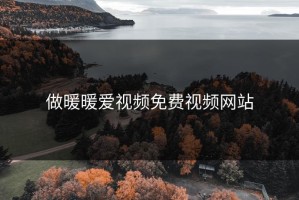做暖暖爱视频免费视频网站