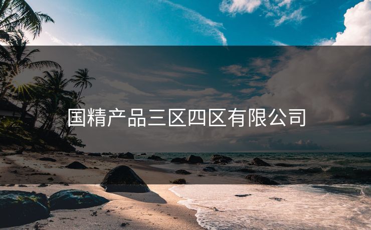 国精产品三区四区有限公司