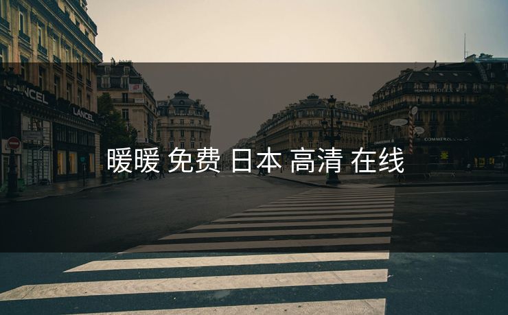 暖暖 免费 日本 高清 在线